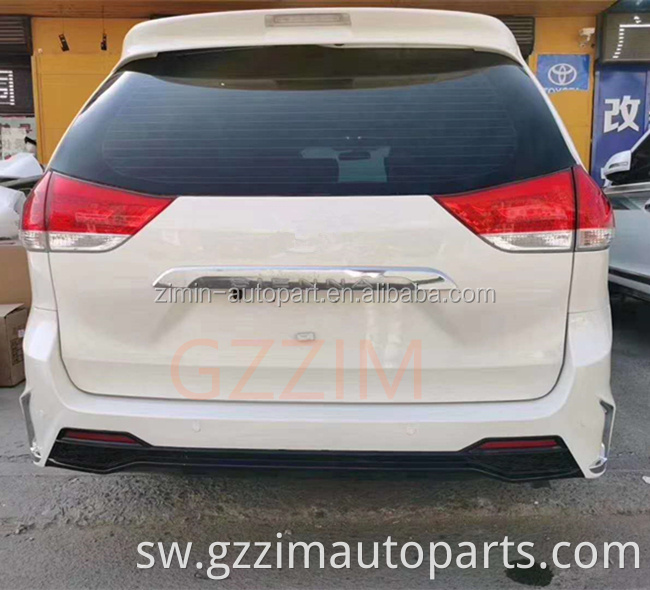 Uuzaji wa kiwanda cha hali ya juu mbele na nyuma ya mtindo wa LM mtindo wa Sienna 2011-2020